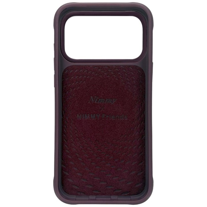 NIMMY case GLASSES COOL DOG for IPHONE 18 Pro Max/17 Pro Max purple