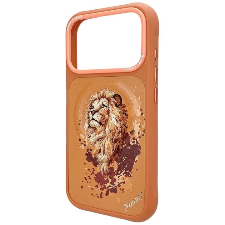 NIMMY case LION compatible with MagSafe for IPHONE 18 Pro/17 Pro orange