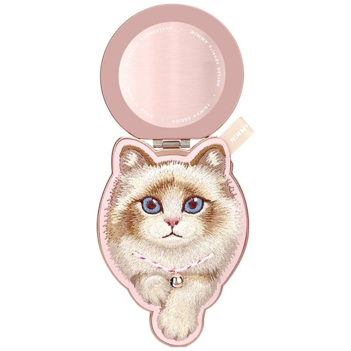 NIMMY магнитная подвеска DENIM FASHION RAGDOLL CAT розовая