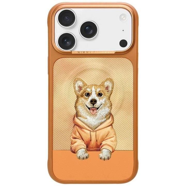 NIMMY чехол GENTLE PETS SERIES DOG совместимый с Magsafe для IPHONE 18 Pro Max/17 Pro Max оранжевый