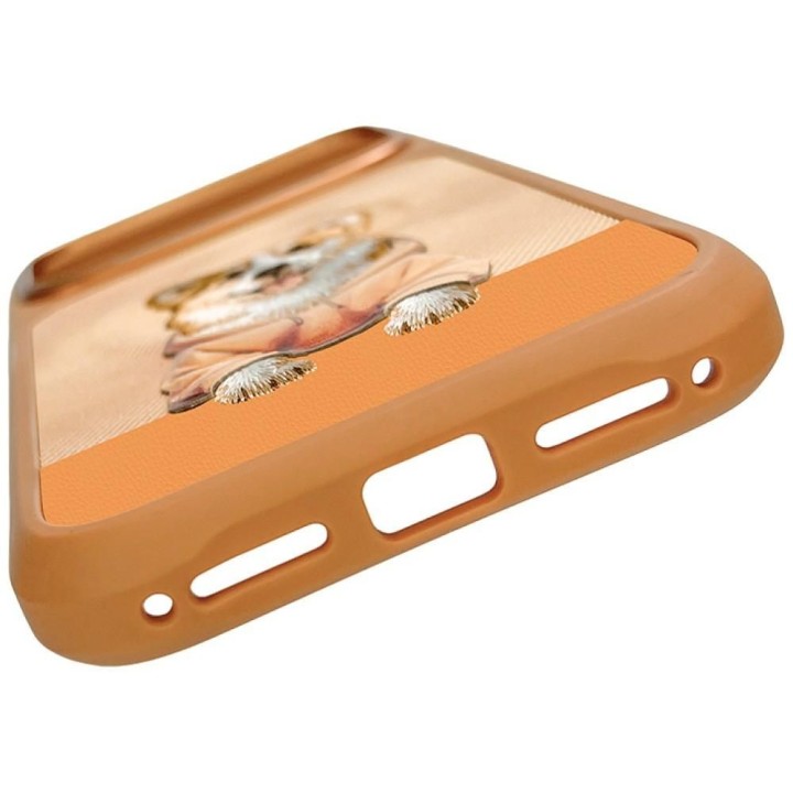 NIMMY case GENTLE PETS SERIES DOG compatible with MagSafe for IPHONE 18 Pro Max/17 Pro Max orange