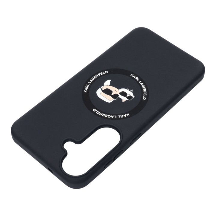 KARL LAGERFELD чохол для SAMSUNG S26 FE сумісний з Magsafe (Karl&Choupette Heads) чорний