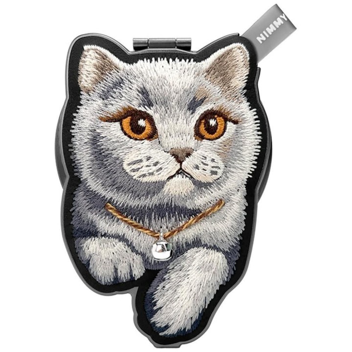 NIMMY магнитная подвеска DENIM FASHION BRITISH SHORTHAIR CAT черная