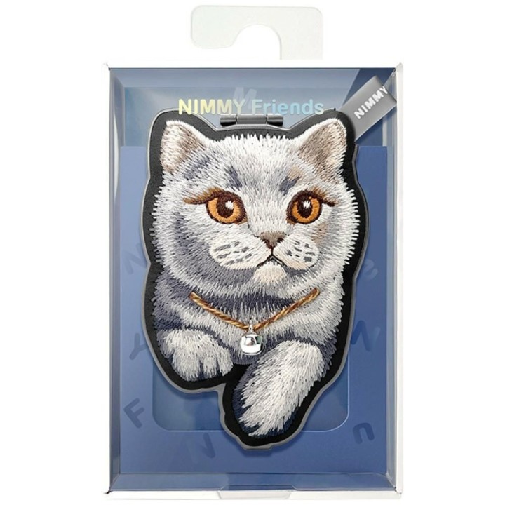 NIMMY магнітна підвіска DENIM FASHION BRITISH SHORTHAIR CAT чорна