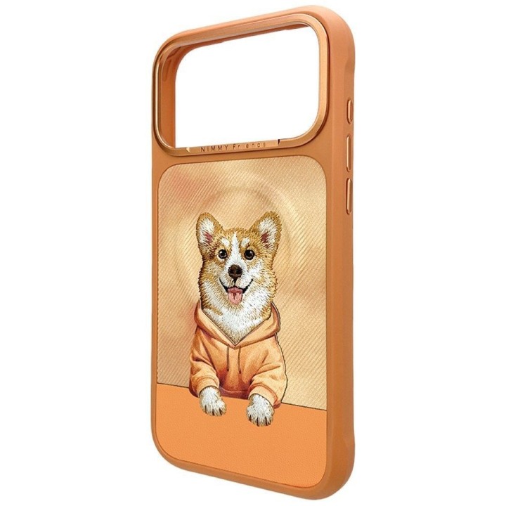 NIMMY case GENTLE PETS SERIES DOG compatible with MagSafe for IPHONE 18 Pro/17 Pro orange