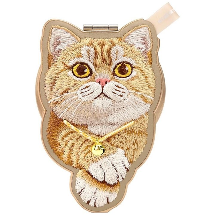 NIMMY магнитная подвеска DENIM FASHION GINGER CAT коричневая