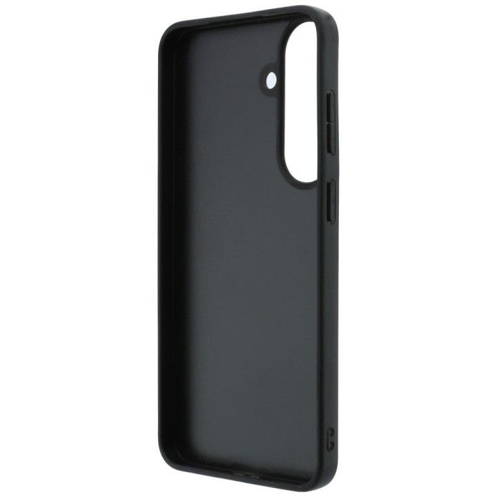 GUESS чехол для SAMSUNG S26 FE (Leather 4G Металл Логотип) коричневый