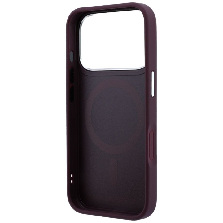 KARL LAGERFELD чохол для IPHONE 18 Pro Max/17 Pro Max сумісний з Magsafe (Saffiano Classic Логотип) бордовий