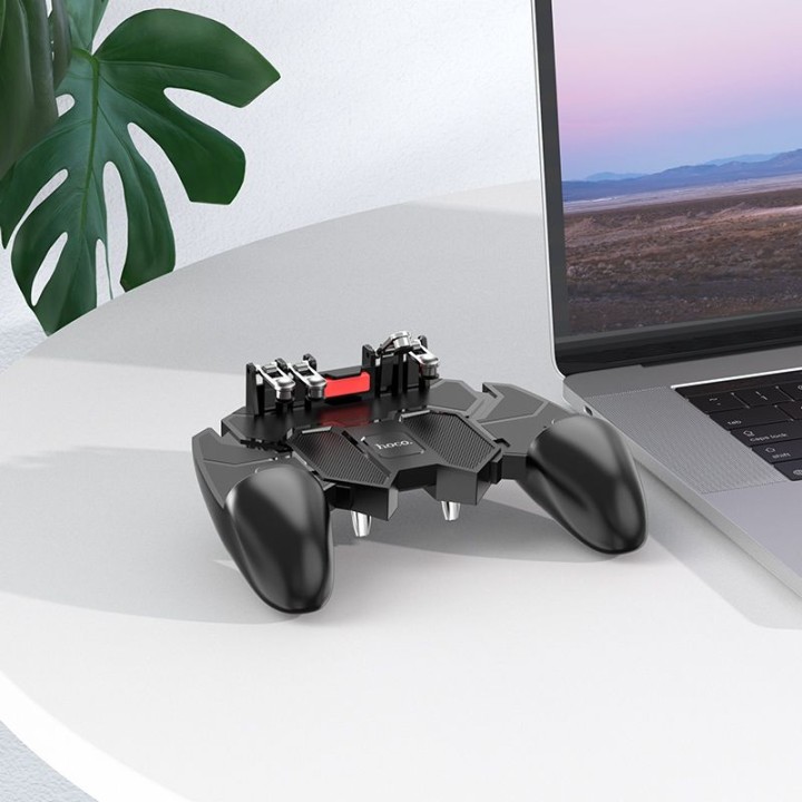 Gamepad dla graczy na telefon Hoco GM7 six fingers czarny