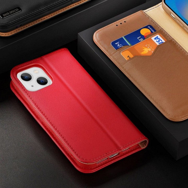 DUX DUCIS case HIVO for IPHONE 15 Plus brown