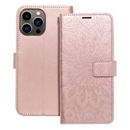 Flip case for iPhone 13 PRO MAX Mezzo Book mandala rose gold