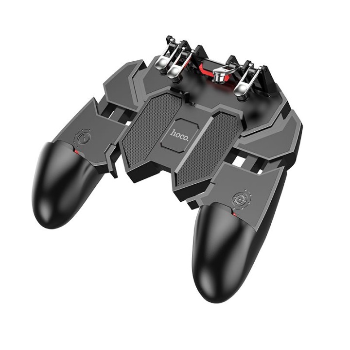 Phone gamepad for gamers Hoco GM7 six-finger black