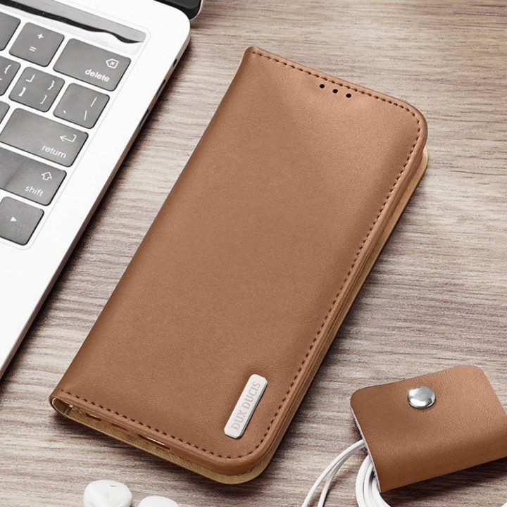 DUX DUCIS case HIVO for SAMSUNG S23 Plus brown