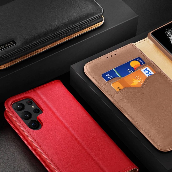 DUX DUCIS чохол HIVO для SAMSUNG S23 Plus коричневий