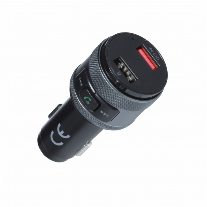 ART transmitter FM bluetooth 5.0 + 2 x USB A QC3.0 FM-57 black