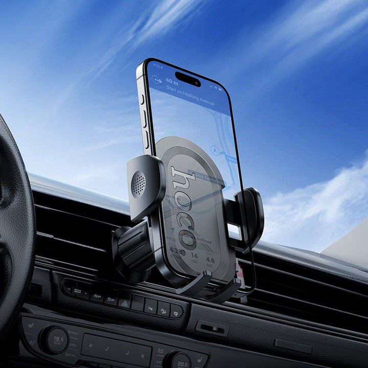 Universal car phone holder Hoco for the air vent H53 black