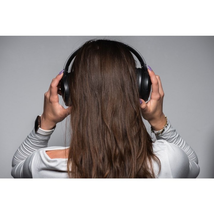 Бездротові накладні навушники Forcell F-Audio Vibe ANC + ENC + TUYA APP чорні