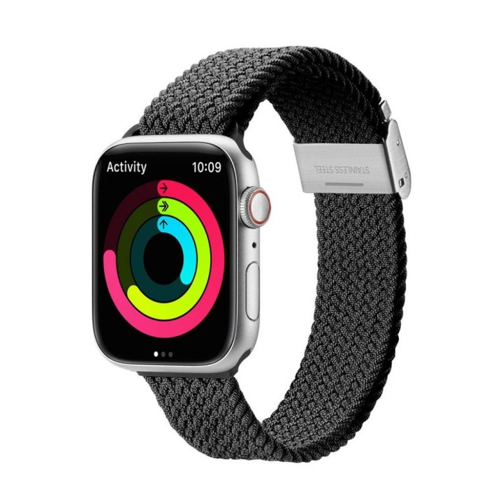 DUX DUCIS ремешок MIXTURE II плетеный для Apple Watch 42 / 44 / 45 mm черный