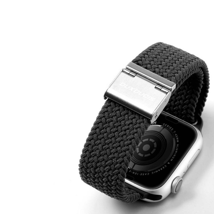 DUX DUCIS ремешок MIXTURE II плетеный для Apple Watch 42 / 44 / 45 mm черный