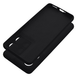Чохол для Motorola EDGE 50 PRO Silicone 2mm (camera protection) чорний