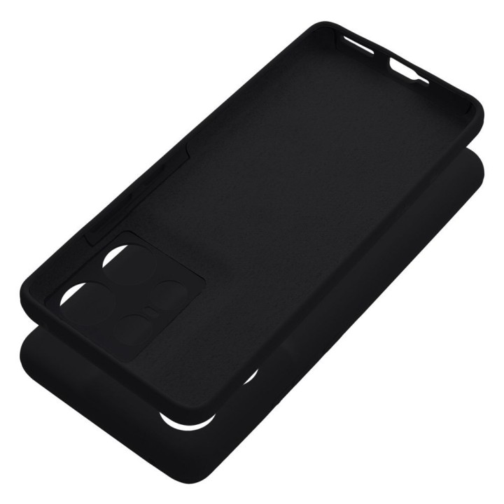 Case for Motorola EDGE 50 PRO Silicone 2mm (camera protection) black