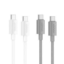USB-C to USB-C cable Hoco 3A 60W 1 m X107 grey