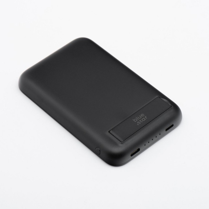 Powerbank zgodny z MagSafe Blue Star W0553 2A 5W 5000 mAh czarny