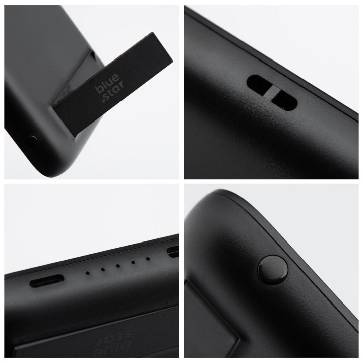 Повербанк сумісний з MagSafe Blue Star W0553 2A 5W 5000 mAh чорний