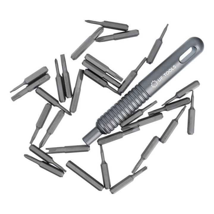 UF-TOOLS - precision screwdriver with interchangeable bits 31-in-1