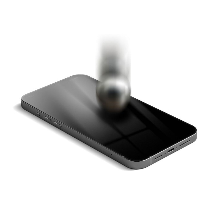 Szkło hybrydowe do iPhone 15 PRO Forcell Flexible 5D czarne