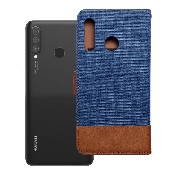 Flip case for Huawei P30 LITE Jeans Book blue