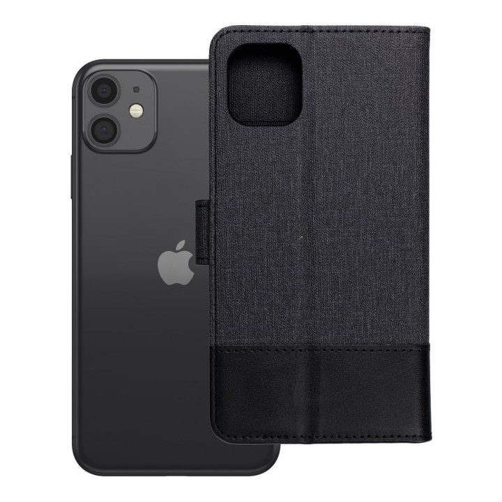 Чехол с клапаном для iPhone 11 Gomma Book черный