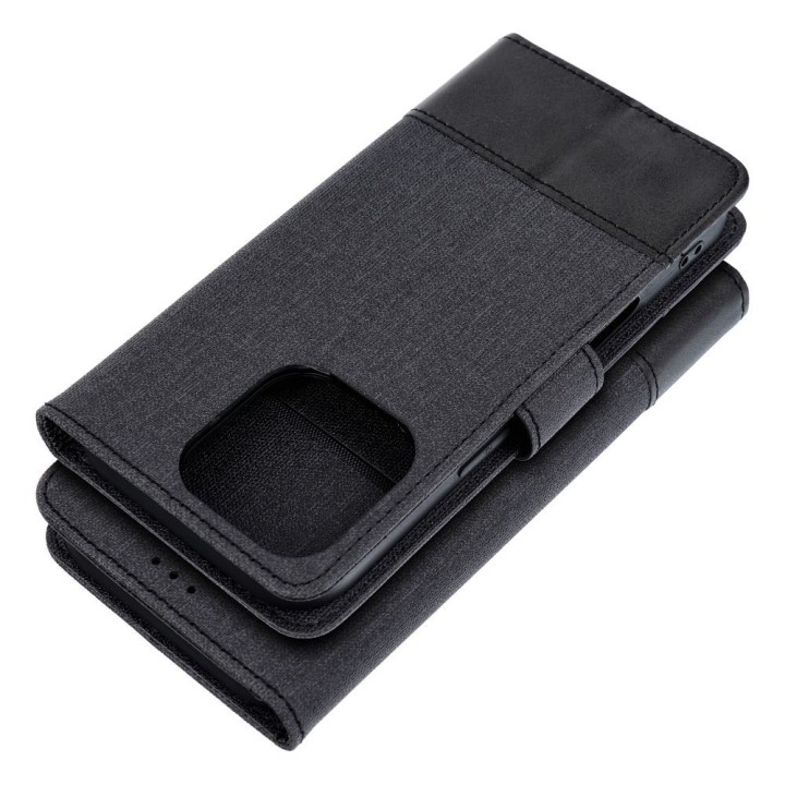 Flip case for Samsung A35 5G Gomma Book black