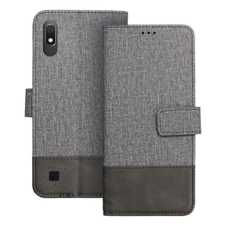 Flip case for Samsung A10 Gomma Book grey
