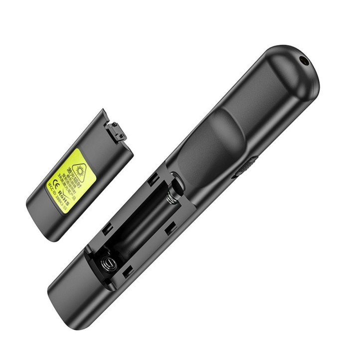 Wskaźnik laserowy bezprzewodowy Hoco bluetooth GM200 czarny