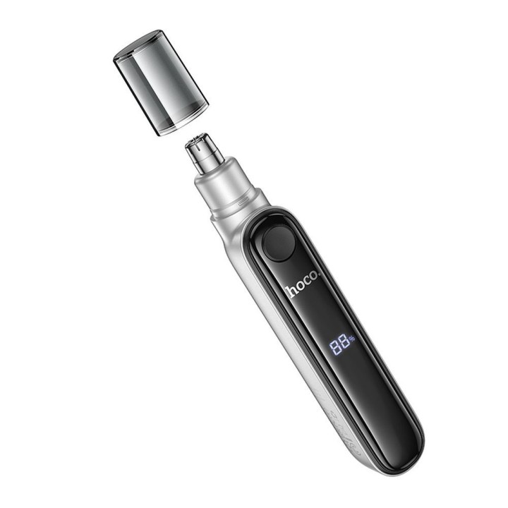 Nose trimmer Hoco with display HP33 silver