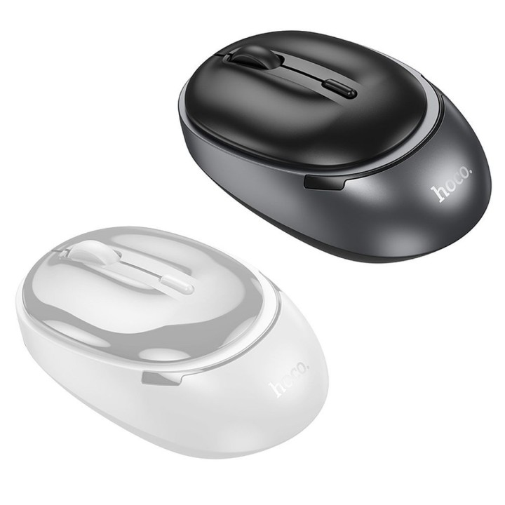 Wireless mouse Hoco 2,4G 1600 dpi GM34 gray-white