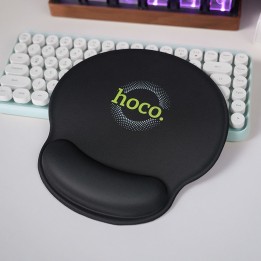 Коврик для мыши Hoco с поддержкой запястья GM30 черный