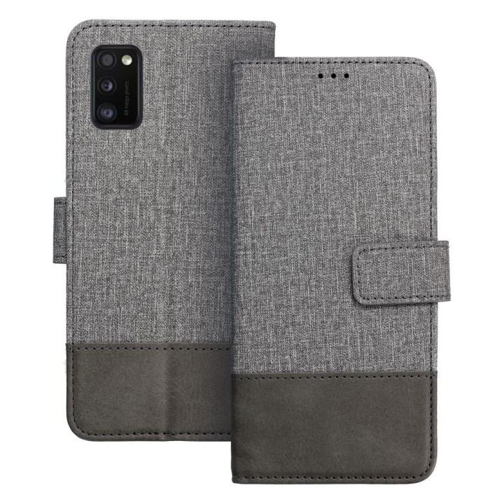 Flip case for Samsung A41 Gomma Book grey