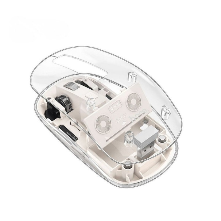 Wireless mouse Hoco 2,4G 1600 dpi GM29 white