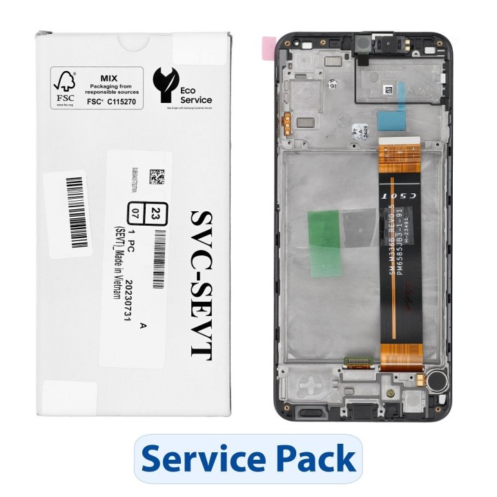 ServicePack LCD дисплей SAMSUNG A23 4G A235F GH82-28563A
