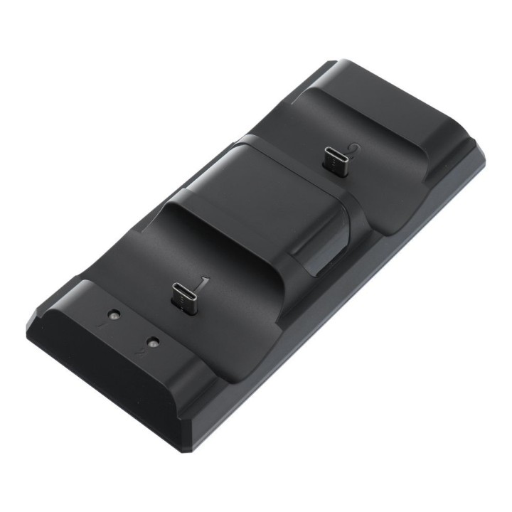 Подвійна зарядна станція для геймпадів PS5 P201 чорна