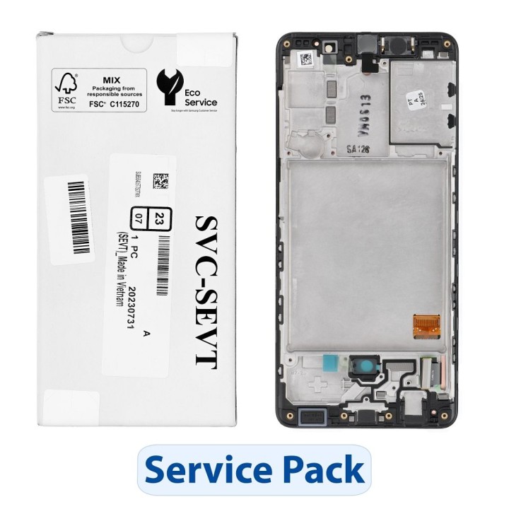 ServicePack LCD дисплей SAMSUNG A41 A415F GH82-23019A