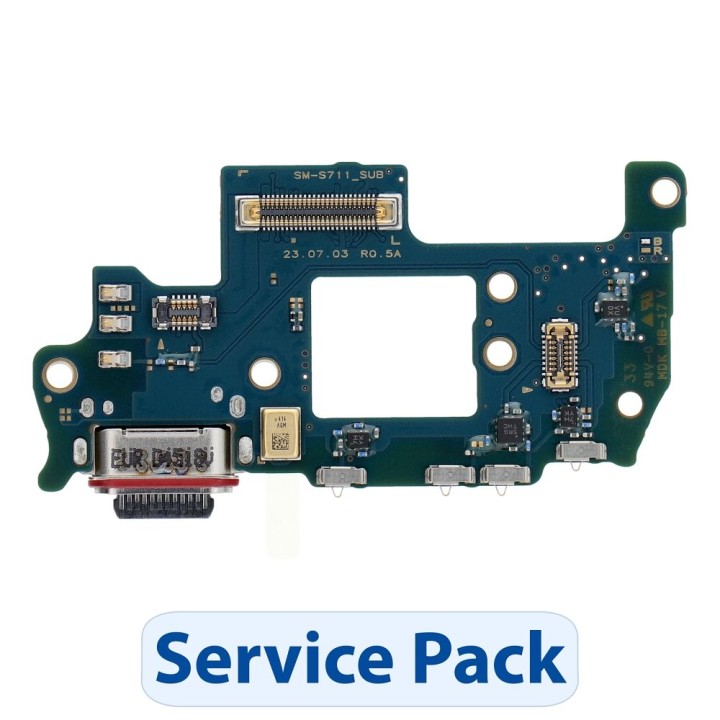 ServicePack usb charging board SAMSUNG S23 FE S711B GH96-16217A