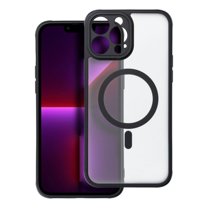 Чохол для iPhone 13 PRO MAX Full Matte Mag Cover сумісний із MagSafe чорний