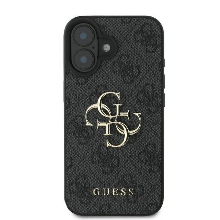 GUESS чохол для IPHONE 16 GUHCP16S4GMGGR (4G PU Big Logo) чорний