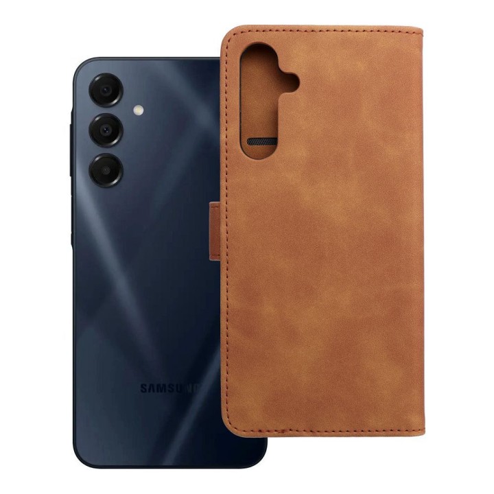 Чохол з клапаном для Samsung A16 5G Tender Book коричневий