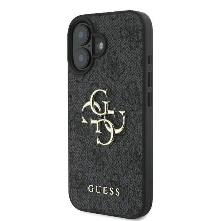 GUESS чохол для IPHONE 16 GUHCP16S4GMGGR (4G PU Big Logo) чорний
