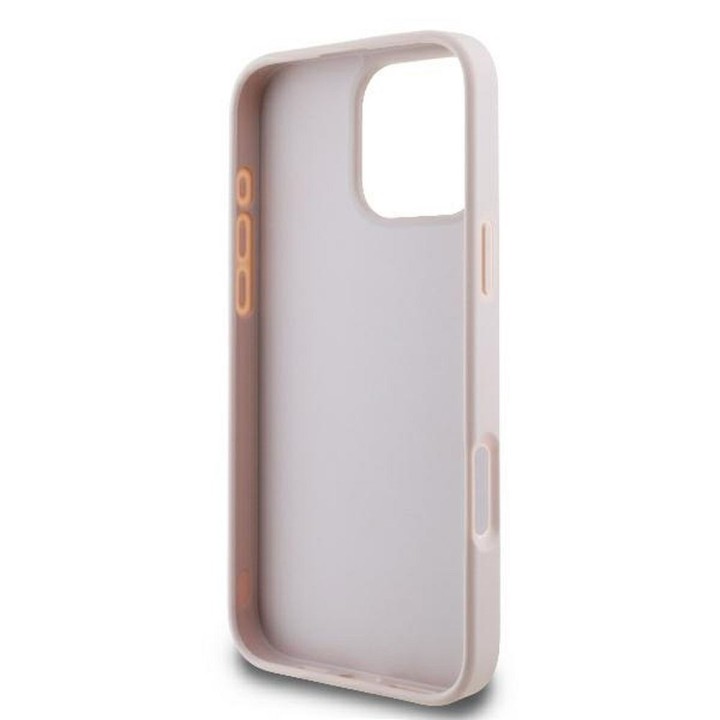 GUESS чохол для IPHONE 16 Pro Max GUHCP16X4GMGPI (4G PU Big Logo) рожевий