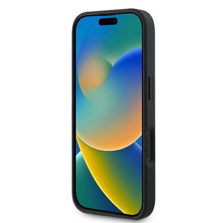 GUESS чохол для IPHONE 16 GUHCP16S4GMGGR (4G PU Big Logo) чорний